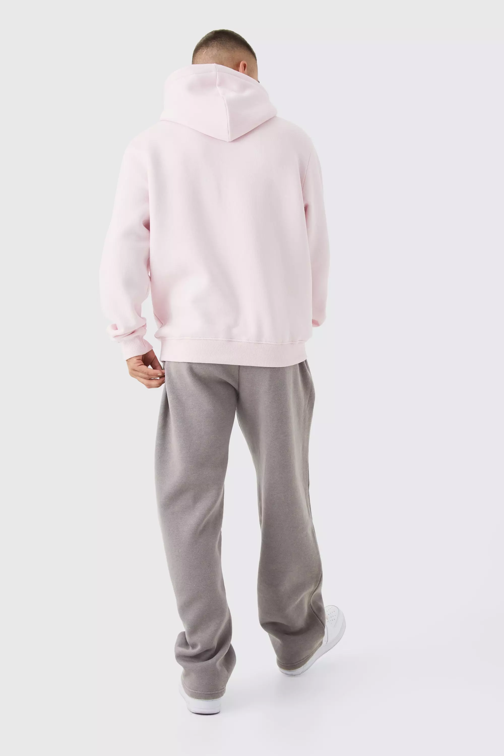 Mens pink hoodie h&m hot sale